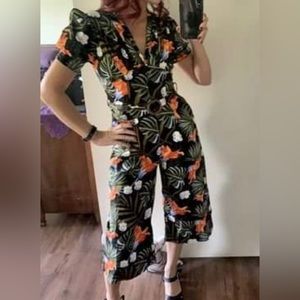 TOBS bird of paradise romper 3x